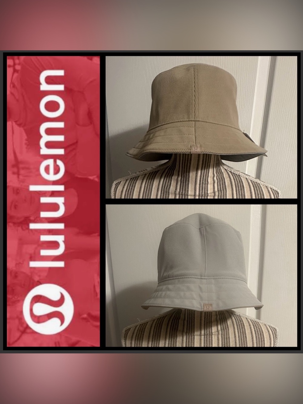 Lululemon REVERSIBLE Ribbed Bucket Hat